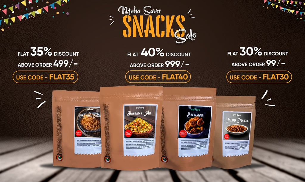 Evolve Snacks Buy Healthy Snacks Online in India | Evolve Snacks