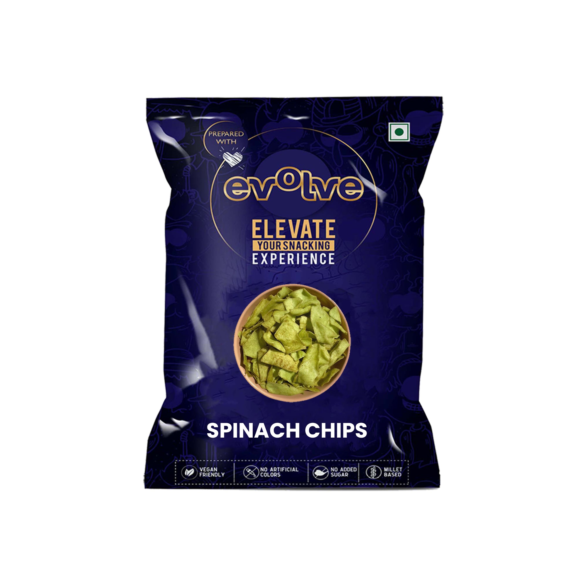 Spinach chips – Evolve Snacks
